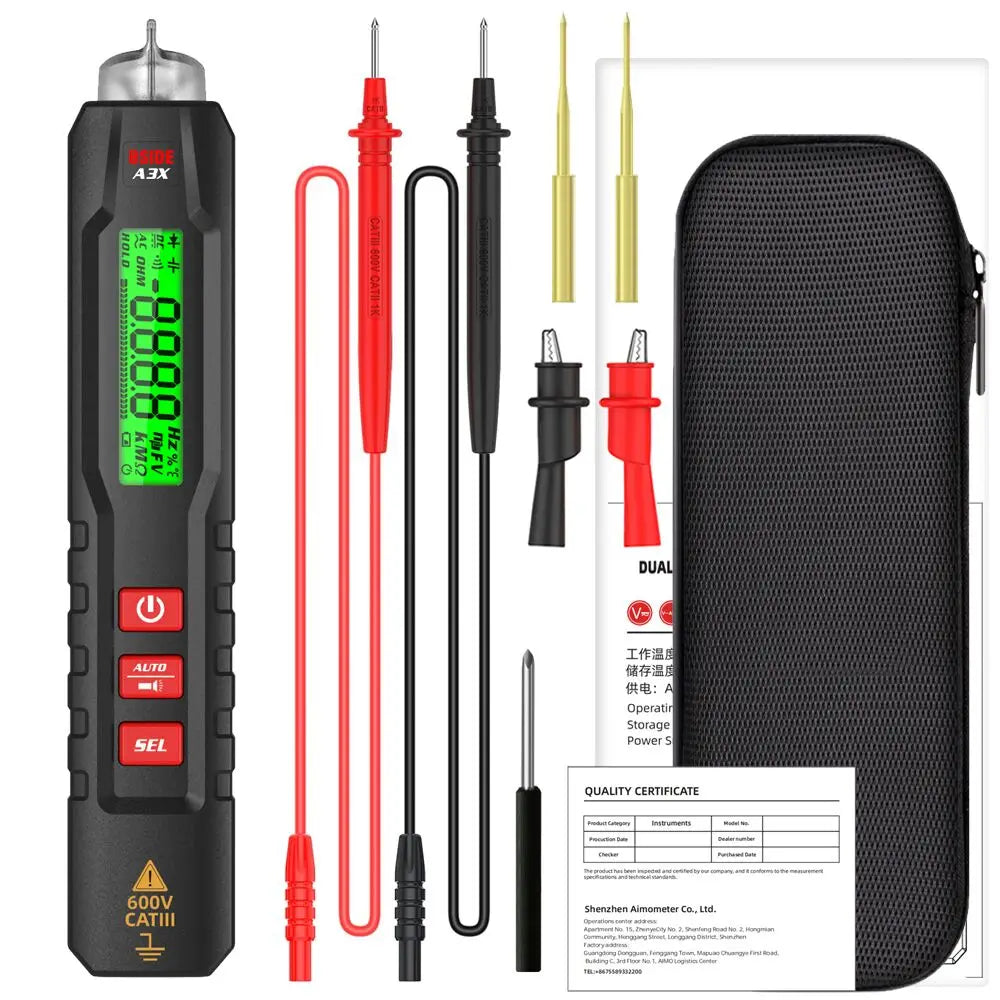 BSIDE A3X &ndash; Non-Contact Voltage Detector Pen Locate A3X  Tool kits / CHINA