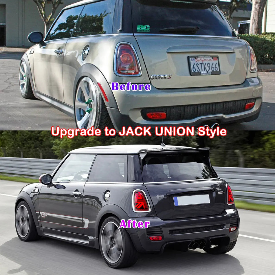 BMW Mini Cooper LED zadnje luči z animacijo, rdeča zadnja svetilka