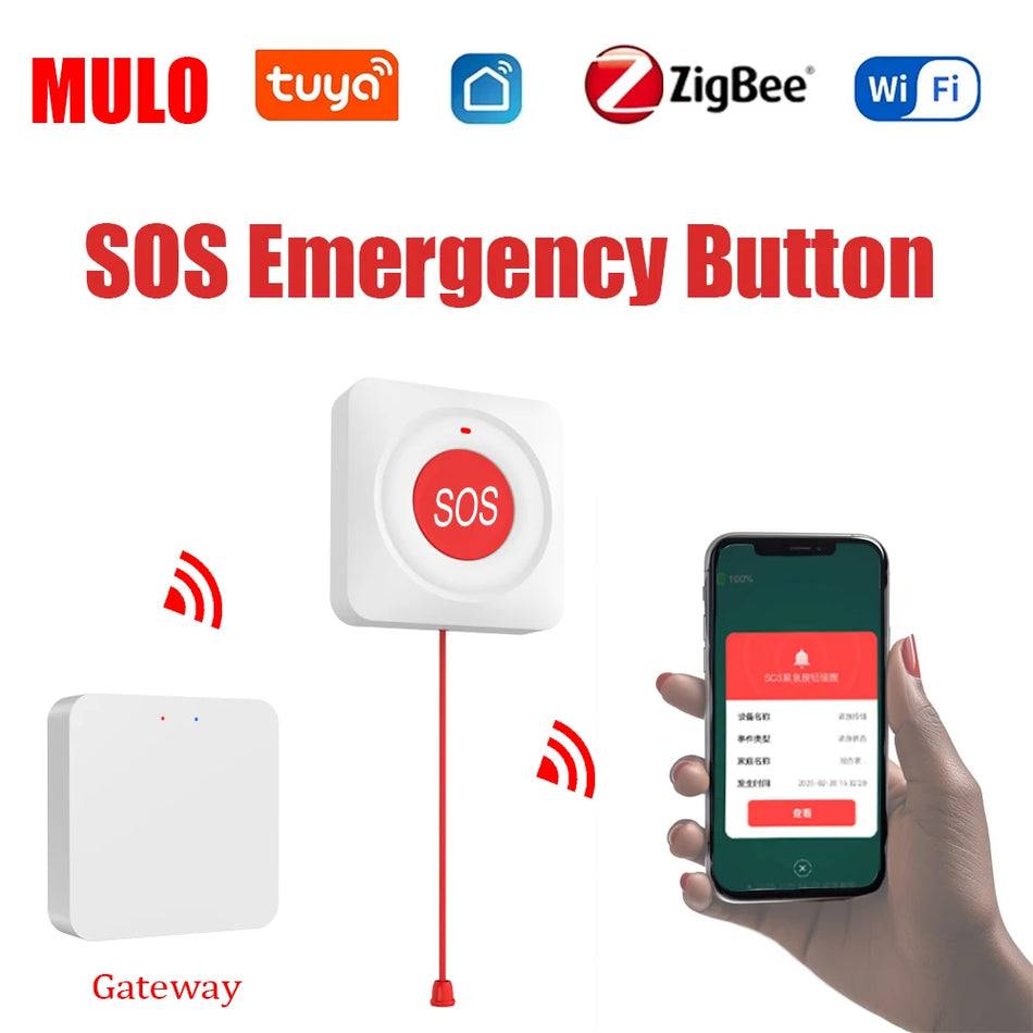 Tuya Smart SOS Emergency Call Button &ndash; One Tap App Alert
