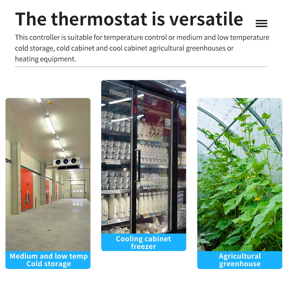 Digital Temperature Controller 220V &ndash; Defrost Thermostat