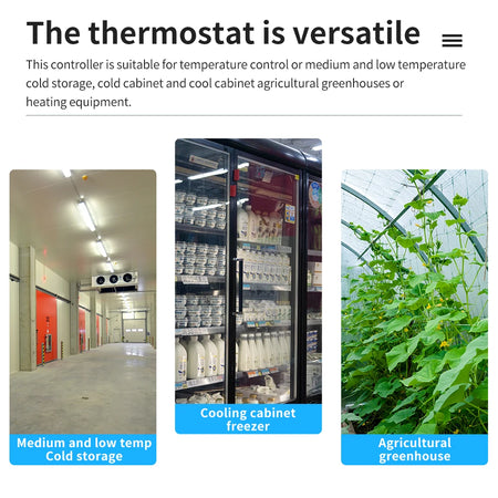 Digital Temperature Controller 220V &ndash; Defrost Thermostat