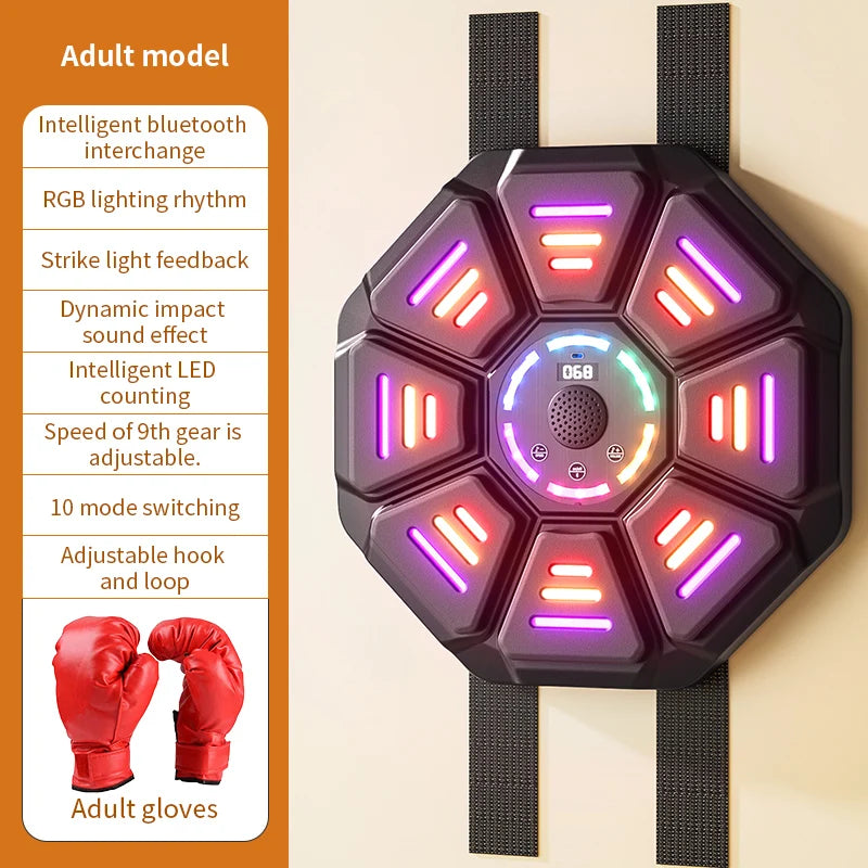 Bluetooth Smart Music Boxing Machine &ndash; Rhythm Response With adult gloves