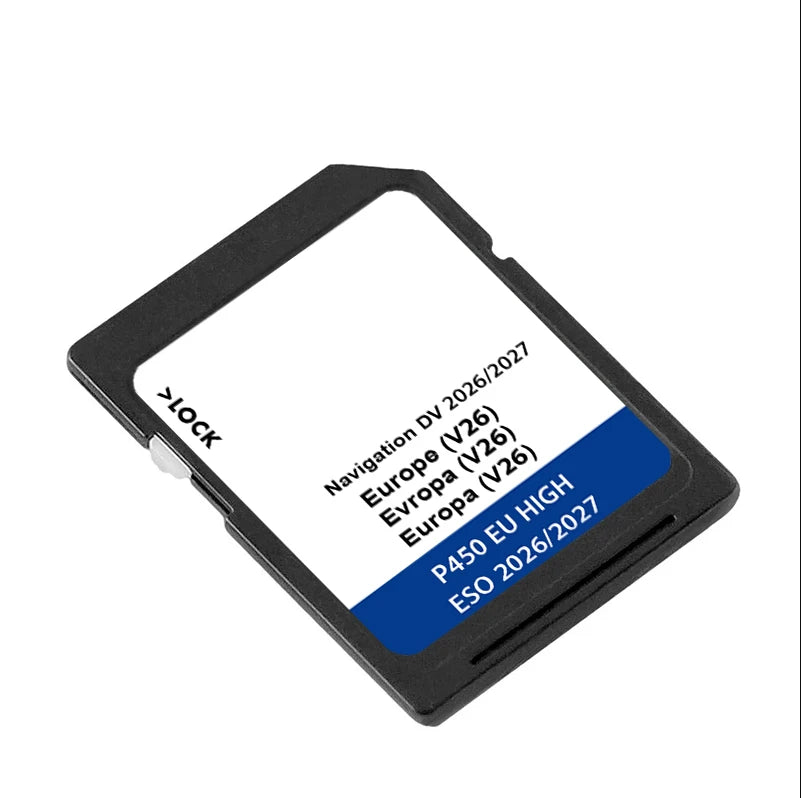 Card SD pentru VW Golf, Passat, Touran Discover Pro Navigație DV V26 64GB
