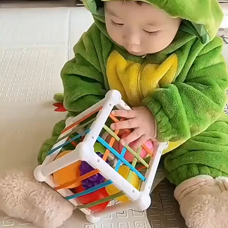 Jucării pentru prinderea fructelor pentru bebeluși și interacțiune părinte-copil