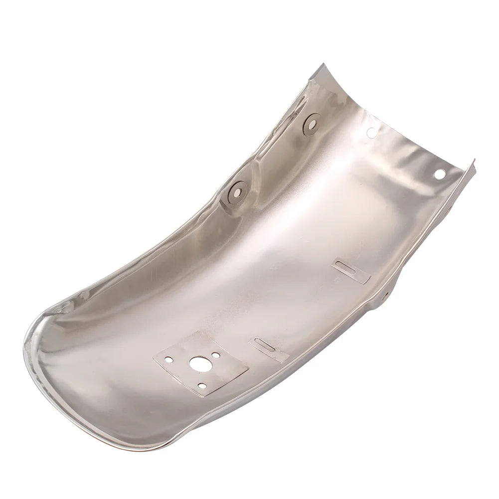 Motorcycle Chrome Retro Rear Fender Mudguard &ndash; Optimal Coverage and Classic Style