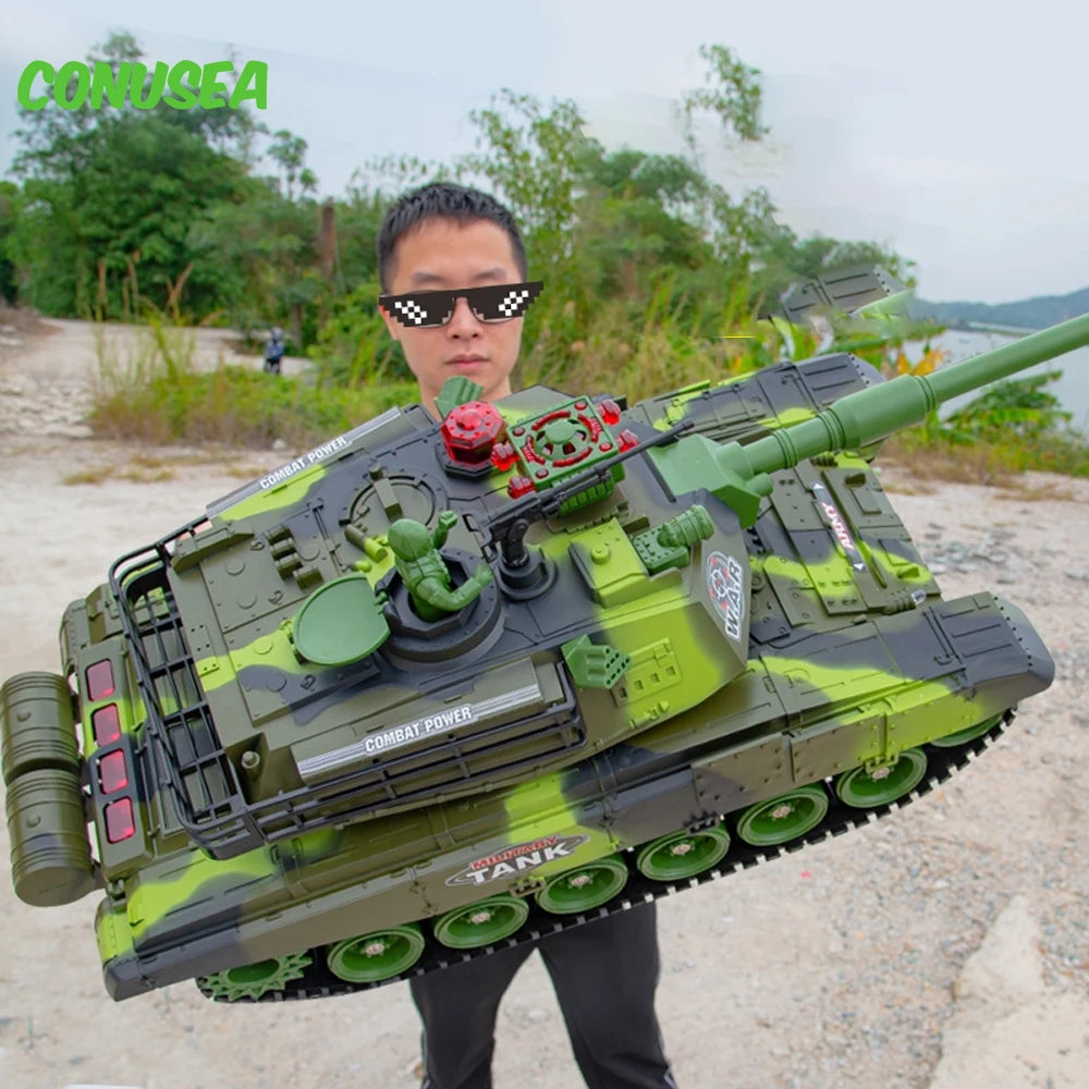 CONUSEA RC Military War Tank &ndash; Realistic Simulation Shooting