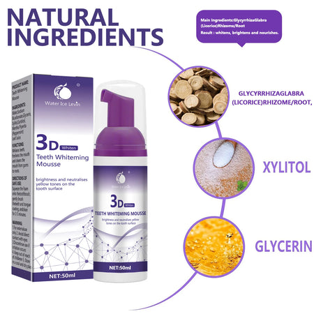 3D Mousse Toothpaste &ndash; Effective Teeth Whitening