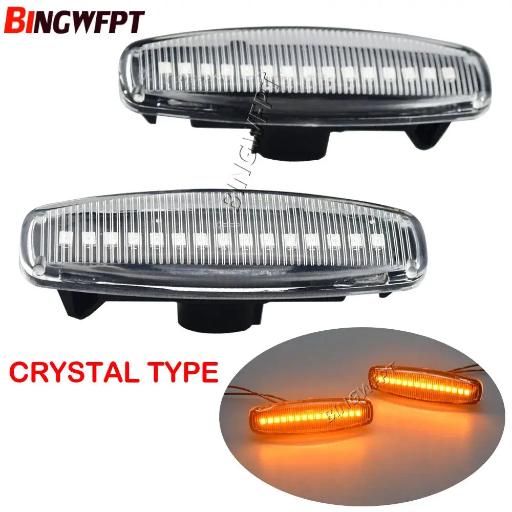 2x Dynamic LED Car Side Marker Lights Repeater Signal Lights For Infiniti EX35 EX37 FX30d FX35 FX37 FX50 G25 G35 G37 JX35 M25 by InterCyprus Trading Ltd