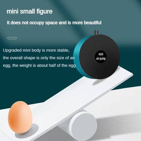 Aquarium Oxygen Air Pump USB DC 110 &ndash; Portable Low Pressure