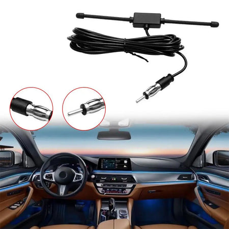 Car Stereo AM FM Dipole Antenna &ndash; Enhanced Signal Reception