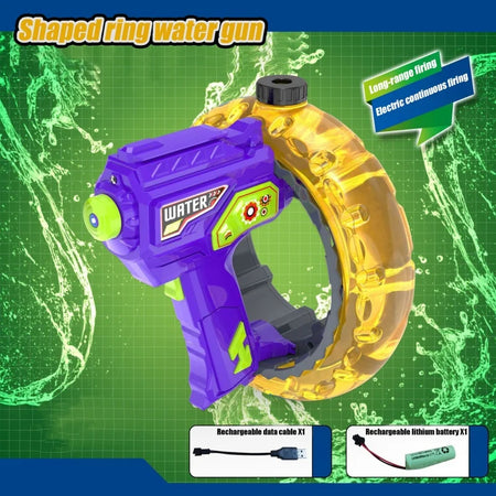 Ful Automatic Water Gun &ndash; Extra Large Capacity Soaker Violet