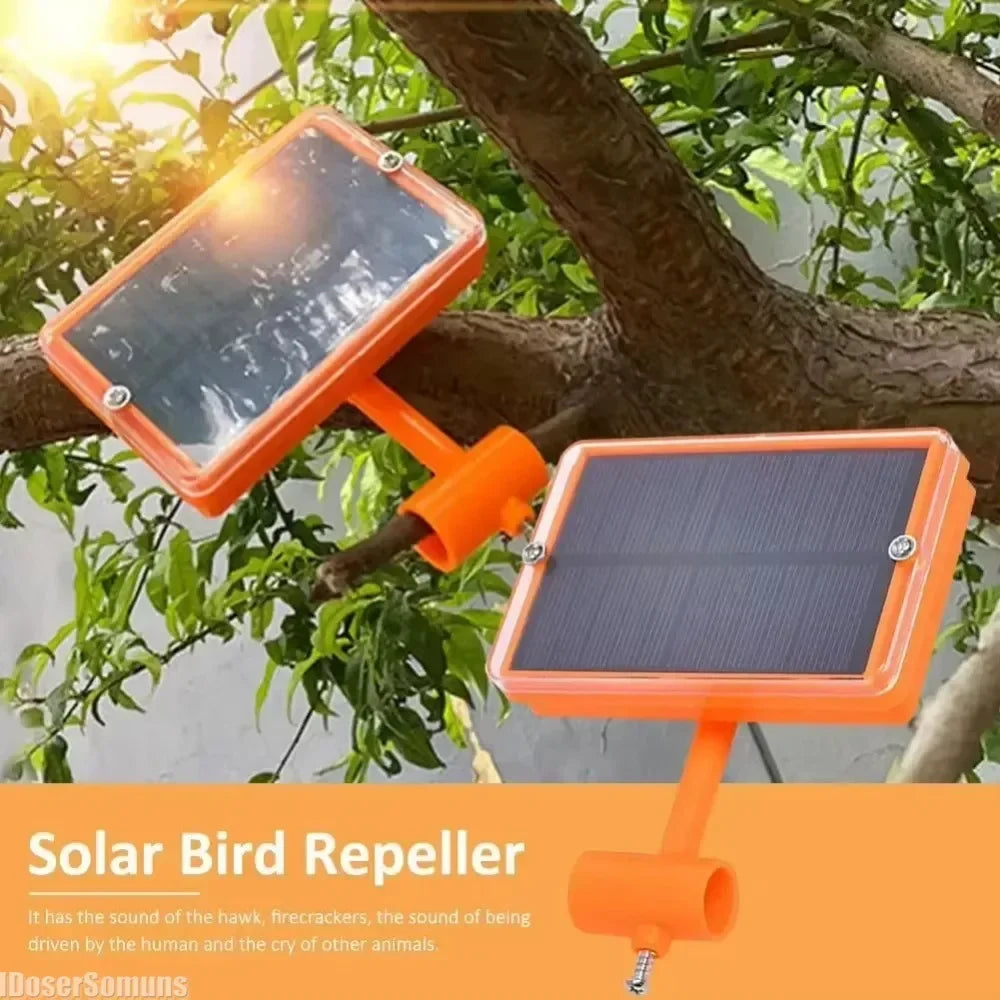 Ultrasonic Bird Repeller &ndash; Solar Powered Motion Activated Device
