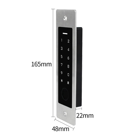 EF4-EM-W &ndash; Waterproof 125KHz Standalone Fingerprint Keypad