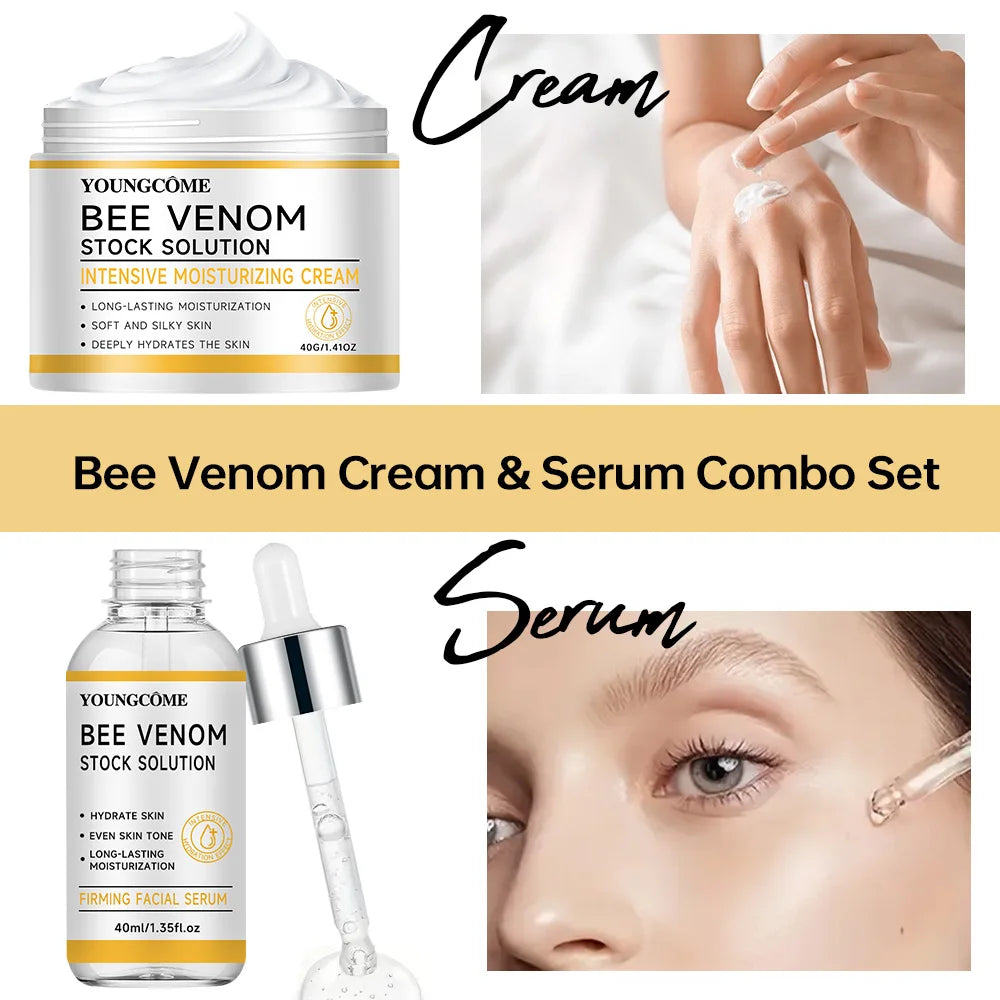 Bee Venom Anti-Aging Travel Duo &ndash; Powerful Wrinkle Repair