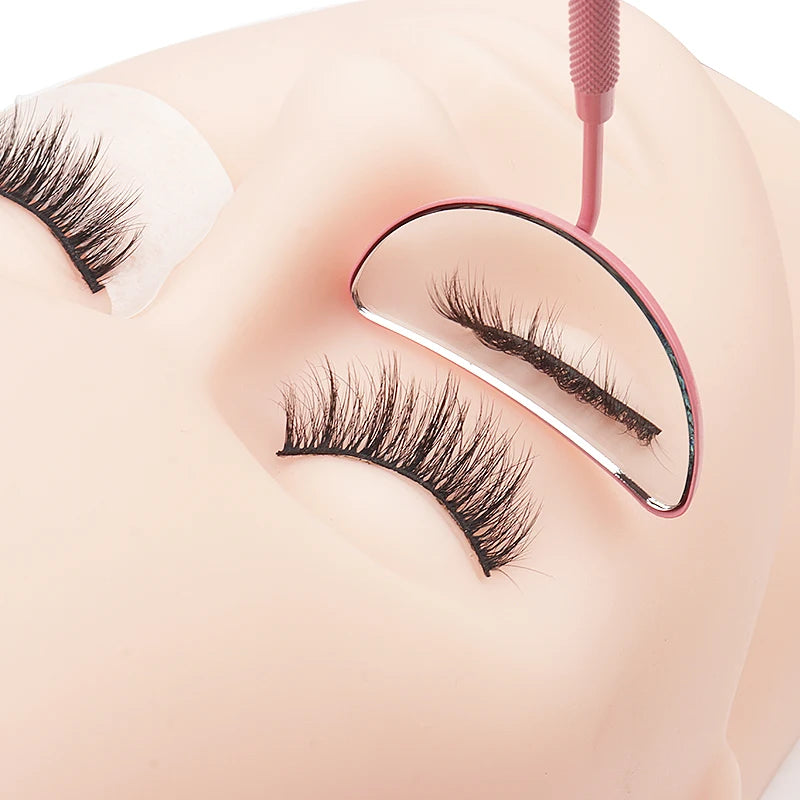 Myaokue-up Semicircle Eyelash Extension Checking Mirror
