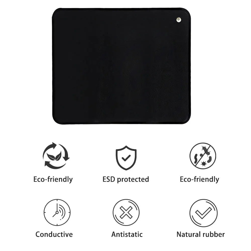 Earthing Universal Mat Grounding Mouse Pad &ndash; Cord Included