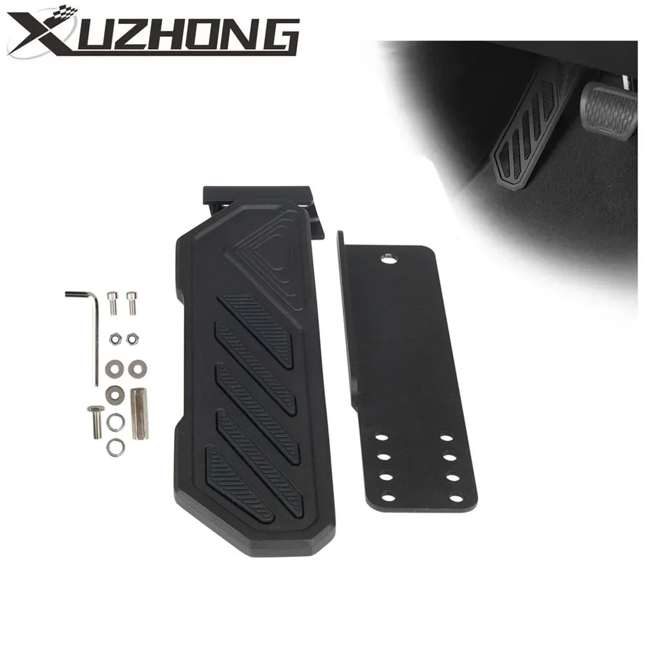 Αριστερός Πέλμα Ξεκούρασης Ποδιού για Jeep Wrangler JL/JLU 4XE Αλουμίνιο 1.5 εκ. Παχύ Αντιολισθητικό