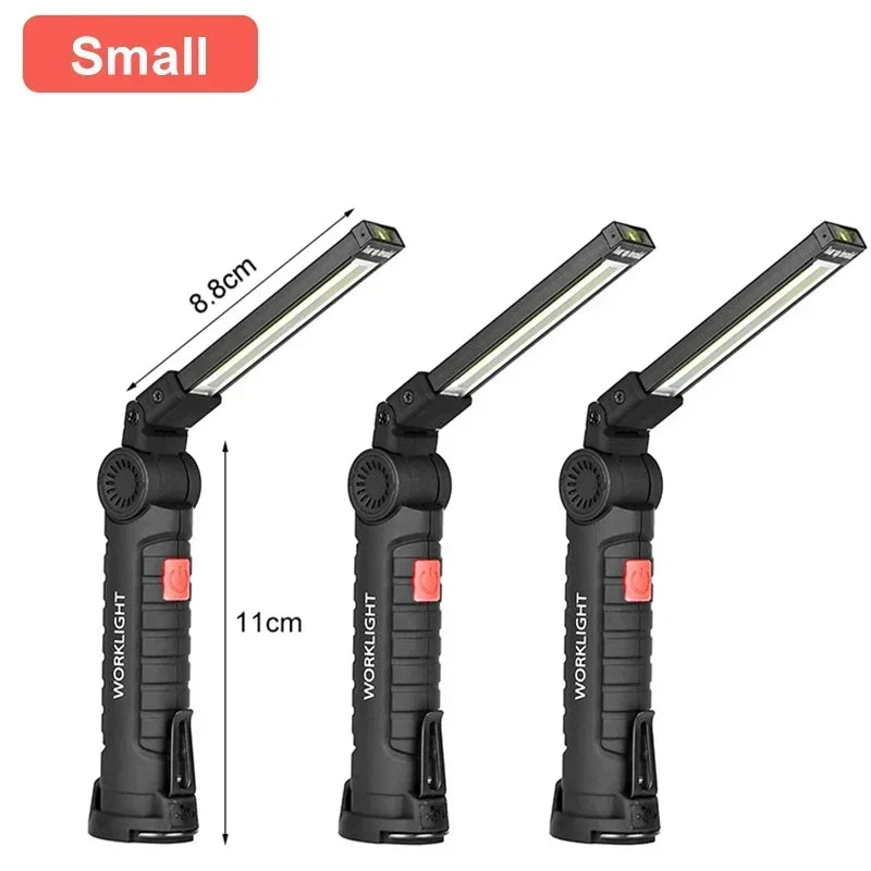 1-6PC Work Light &ndash; 360 Degree Rotating Hands Free Lighting 3Pcs Small