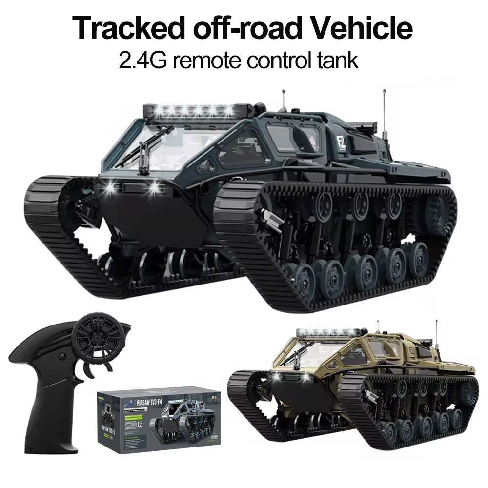 C8812 RC Tank Full Scale Tracked Vehicle - Led Light Ready