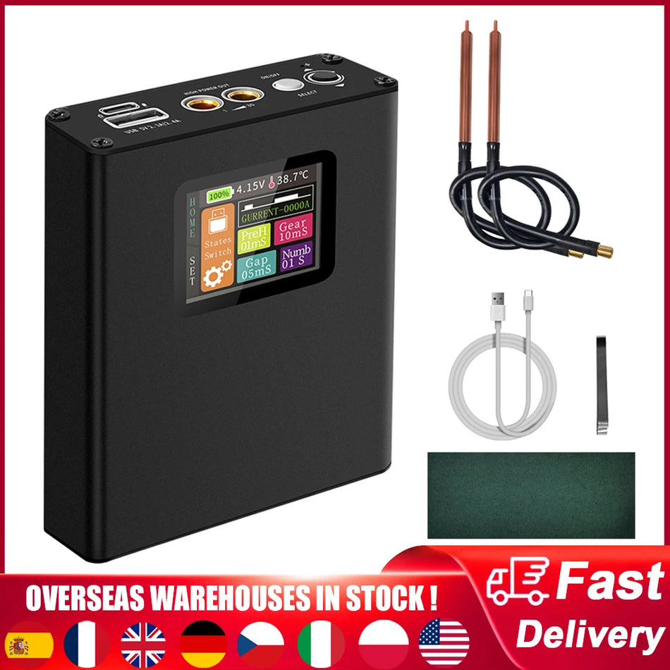 Digital Spot Welder For 18650 Battery With Nickel Ammeter