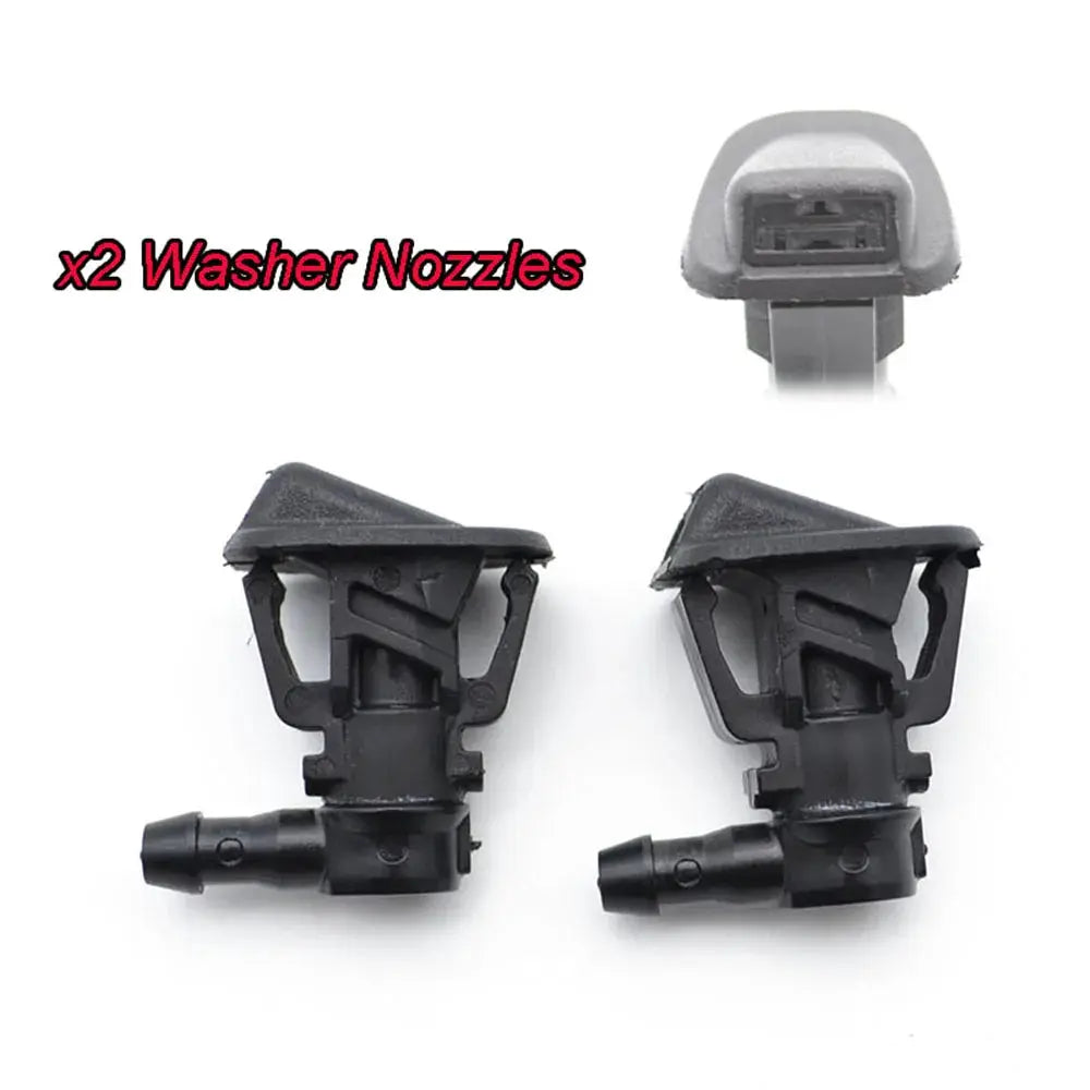 Front Windshield Windscreen Wiper Sprayer Washer Jet Nozzles For Jeep Wrangler JK 2013 2014 2015 2016 2017 2018 OE# 68164356AB by InterCyprus Trading Ltd