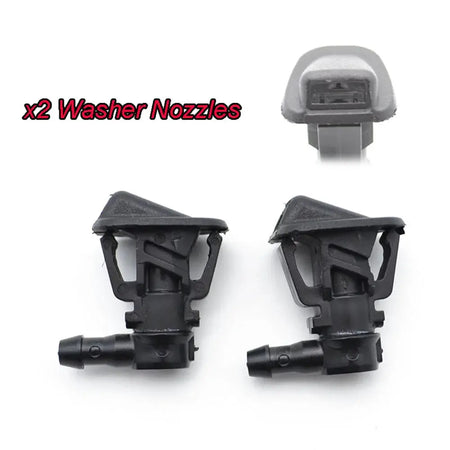 Front Windshield Windscreen Wiper Sprayer Washer Jet Nozzles For Jeep Wrangler JK 2013 2014 2015 2016 2017 2018 OE# 68164356AB by InterCyprus Trading Ltd
