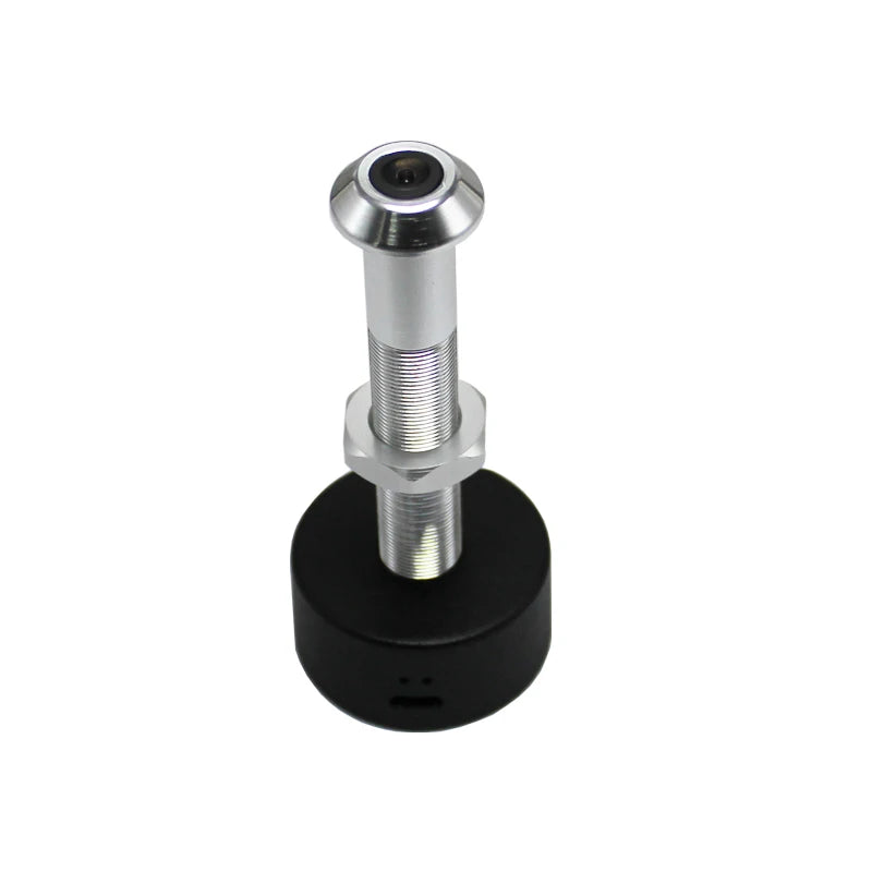 Tuya Wide Angle Fisheye WiFi Cat Eye Smart Home Camera silver