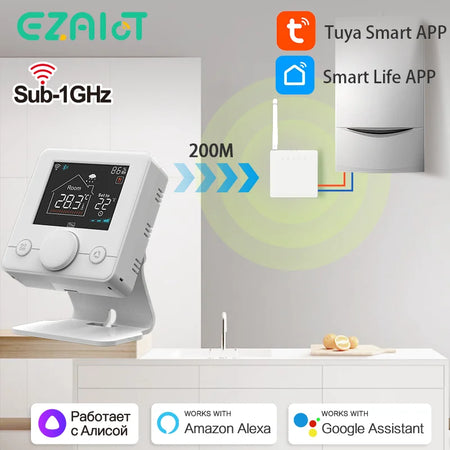 T7W+RC5Plus &ndash; App Controlled Boiler Thermostat With WiFi