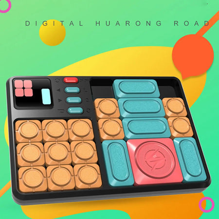 Huarong Road Puzzle Toy &ndash; Smart Sensor Learning Puzzle