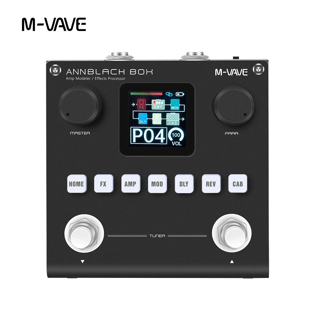 M-VAVE Blackbox &ndash; Rechargeable Guitar and Bass Amp Modeler Annbalckbox