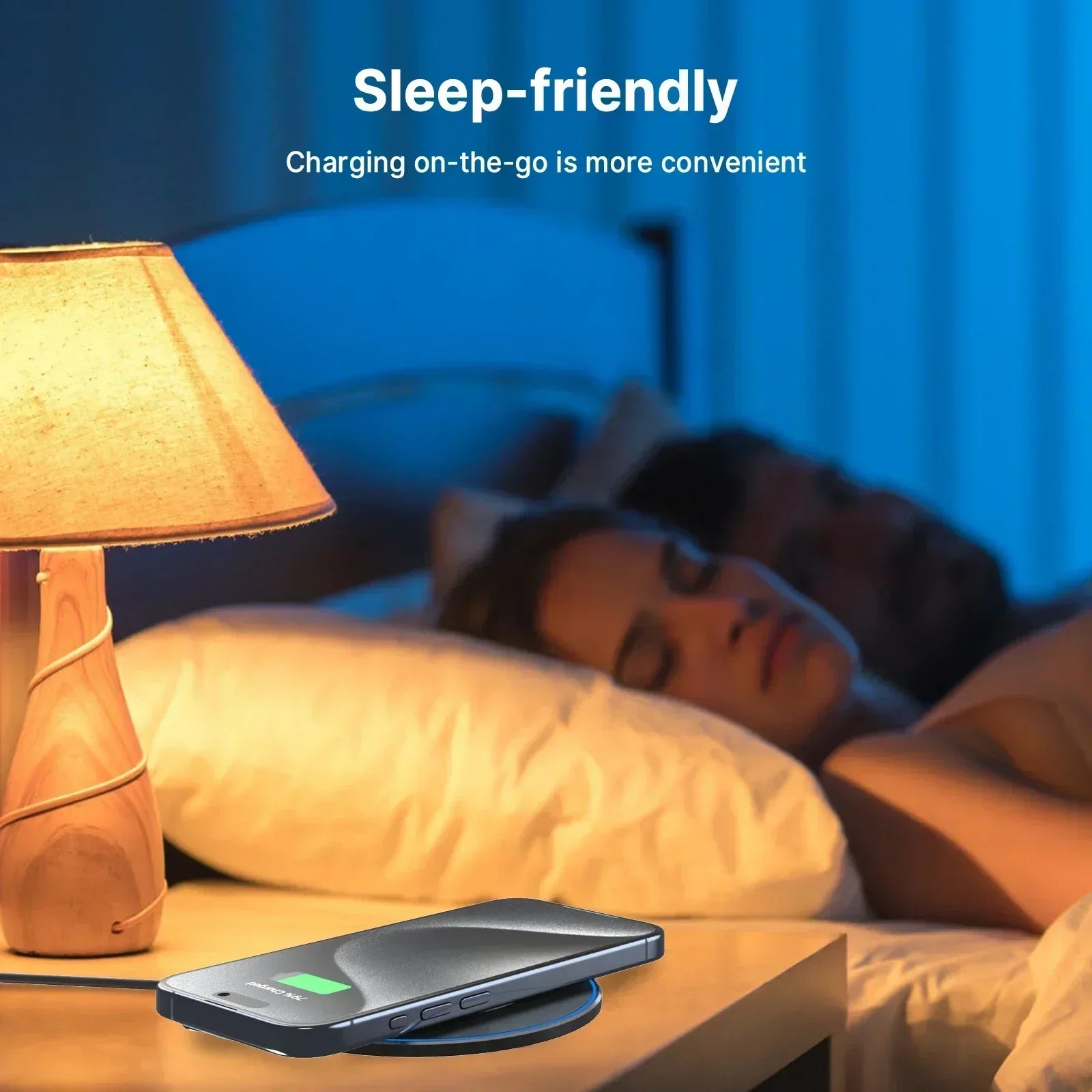 Wireless Charger Pad USB C &ndash; Fast 15W Qi Charging Station