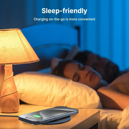 Wireless Charger Pad USB C &ndash; Fast 15W Qi Charging Station