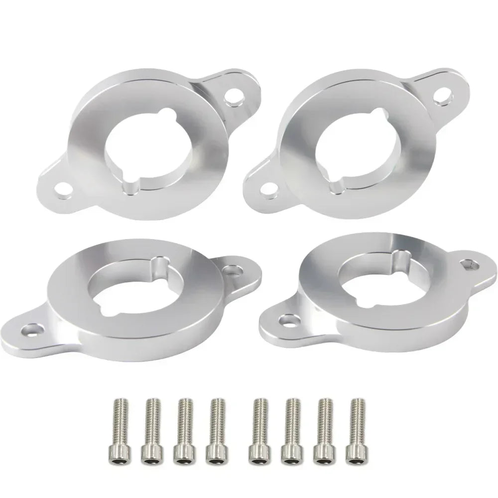 Coilpack Adapter Plates Billet Aluminum For VW Audi A4 1.8T 2.0TFSI by InterCyprus Trading Ltd