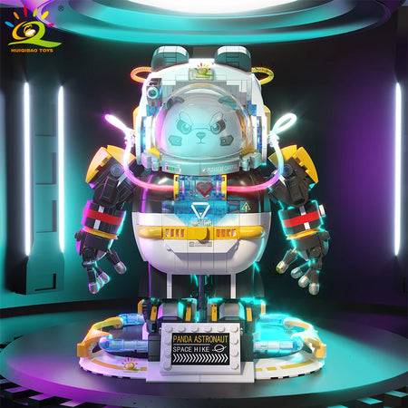 HUIQIBAO MOC Space Panda Astronaut &ndash; Educational Kit