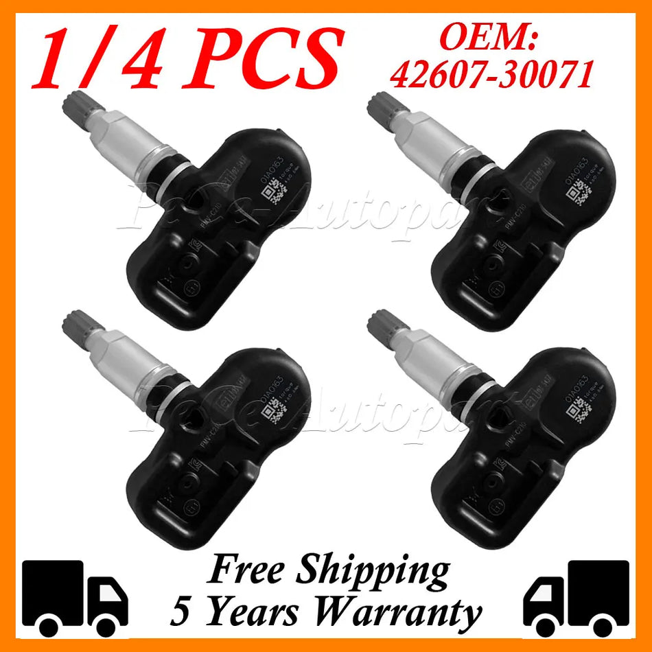 Αισθητήρας πίεσης ελαστικών TPMS 433MHz 42607-30071 για Toyota και Lexus
