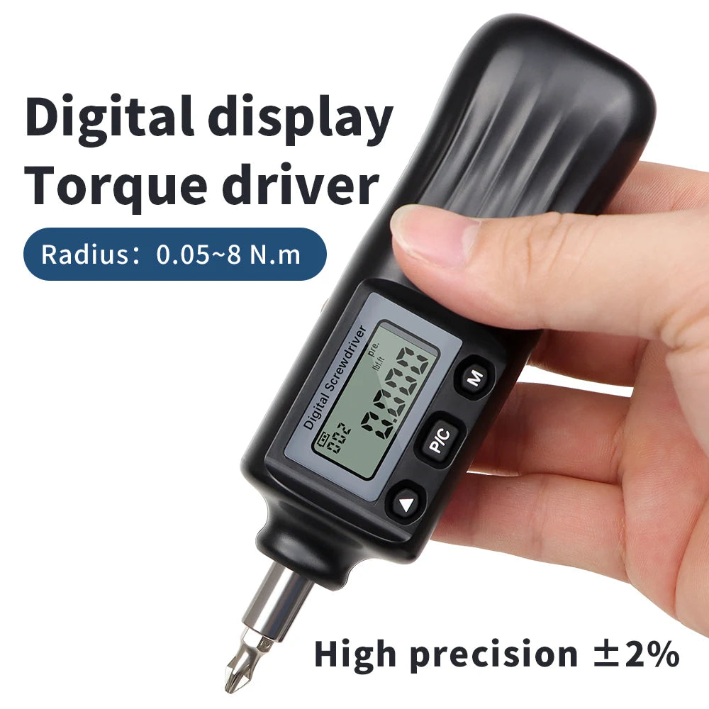 Quarter Inch Digital Torque Screwdriver &ndash; LCD Readout Default Title