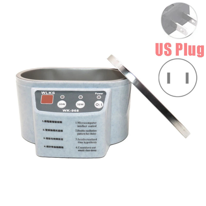 WLKS-968 &ndash; Ultra Efficient Ultrasonic Cleaner For Jewelry US plug