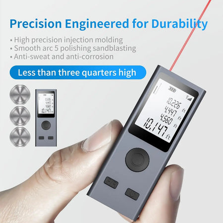Nohawk Mini USB Rechargeable Laser Distance Meter - 30M/50M Rangefinder
