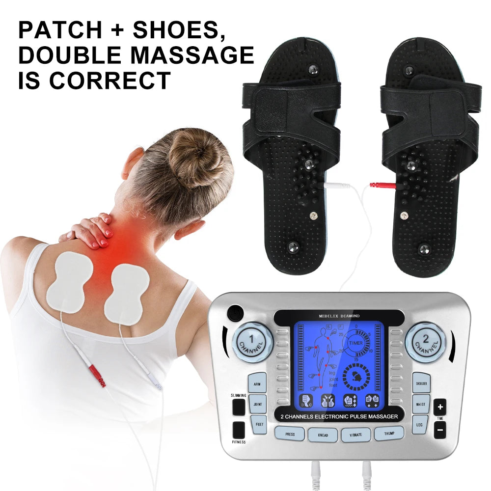 Hmeily 12 Modes EMS Muscle Stimulator &ndash; Pain Relief