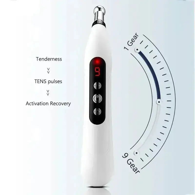 Shock Wave Red Light Therapy Device For Back Pain Massager