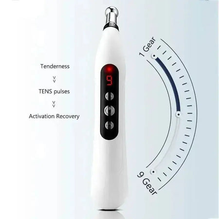 Shock Wave Red Light Therapy Device For Back Pain Massager