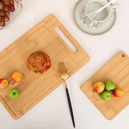 Thickened Double-Sided Solid Wood Cutting Board for Meat &amp; Veggies