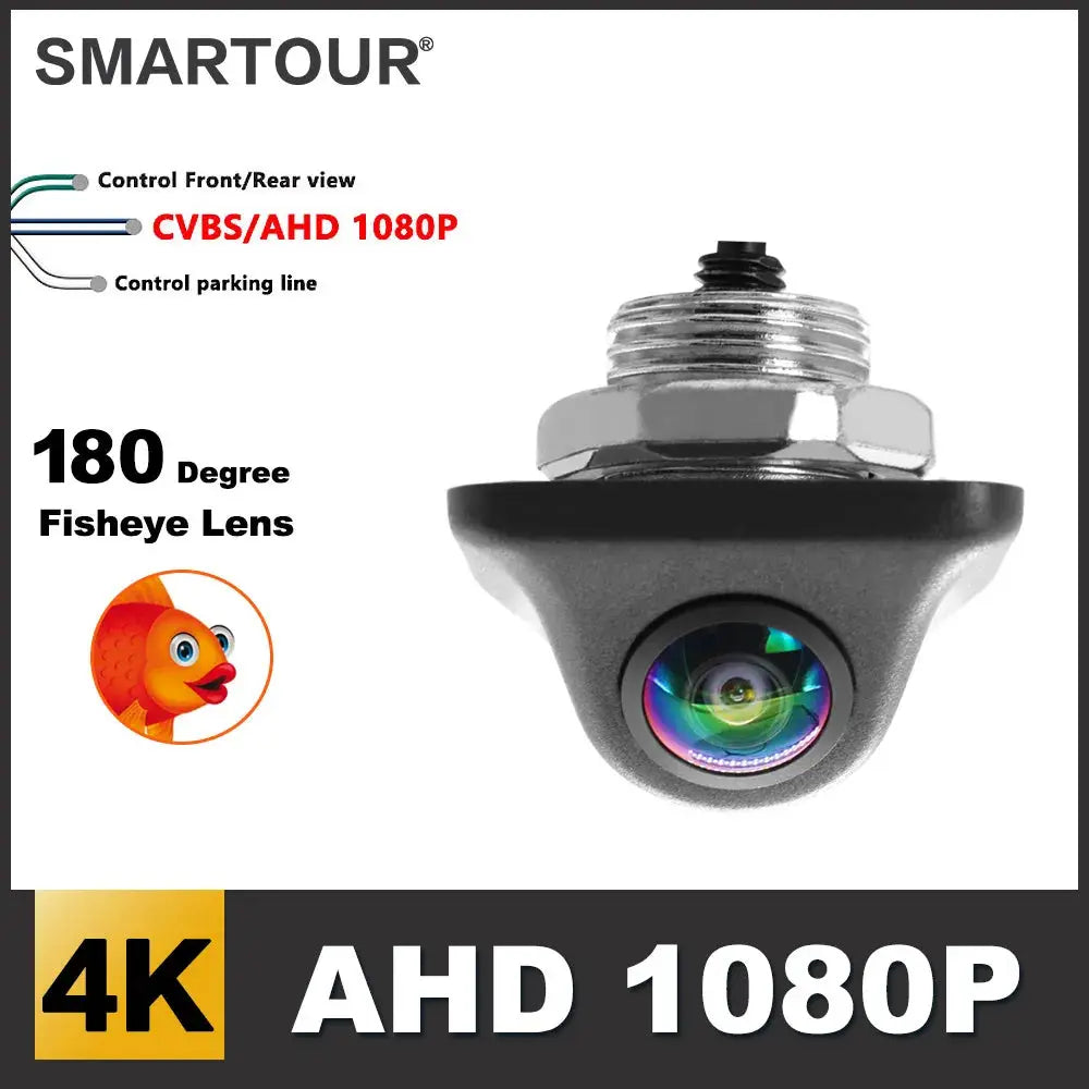 180° Fisheye Lens AHD 1920x1080P Night Vision Car Rear View Camera For BMW 1/2/3/4/5/6/7 Series X3 X5 X6 E53 E70 E71 E72 E83 by InterCyprus Trading Ltd