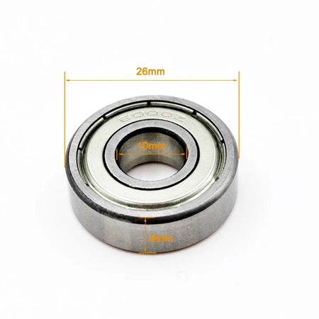 6000ZZ 6001ZZ Bearing Set - Deep Groove Ball Bearings 6000ZZ 10x26x8mm / CHINA / 2Pcs