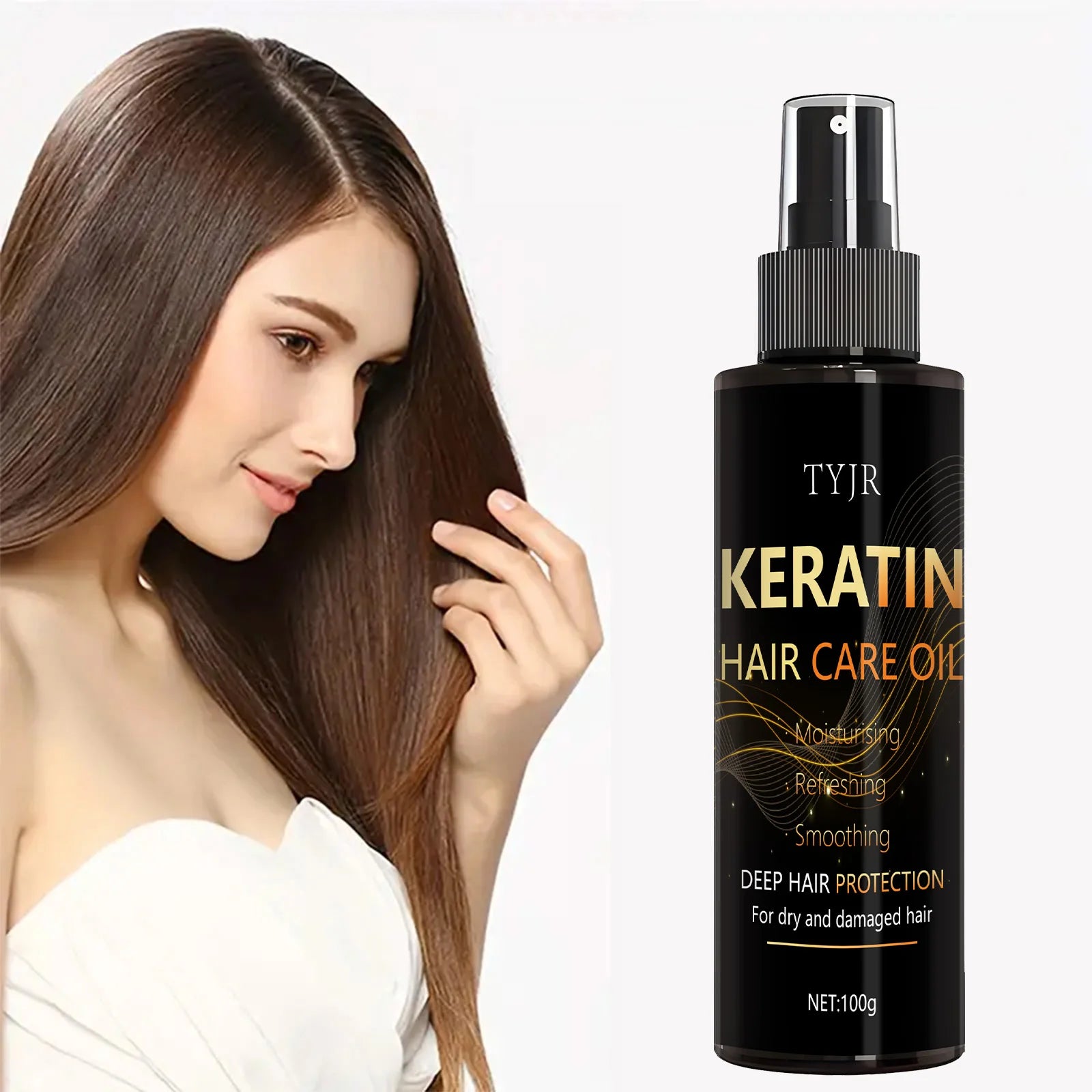 Keratin Hair Care Essence Spray &ndash; Gentle Moisturizing Formula