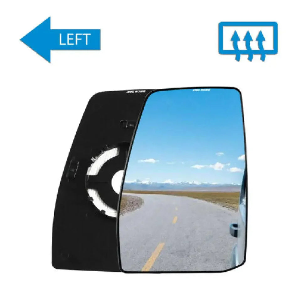 Mirror Glass for Ford Transit Custom 2012-2021 Left Hand Heated Convex Wing Mirror