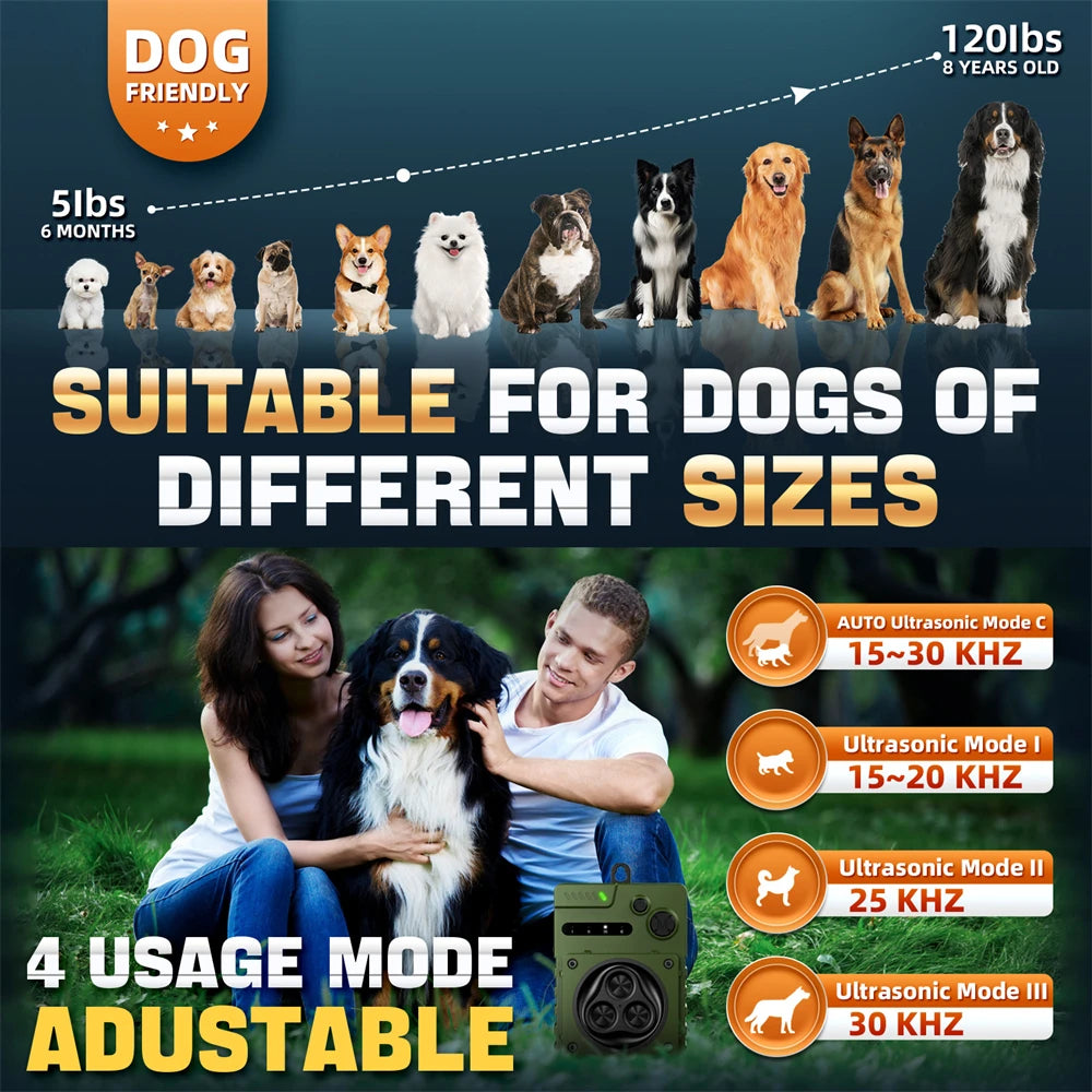 Automatic Ultrasonic Dog Stopper &ndash; Indoor Outdoor Use