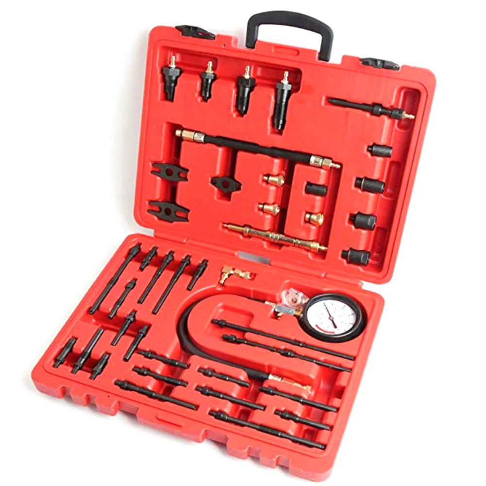 40bar Engine Compression Tester &ndash; High Pressure Tool Red / france