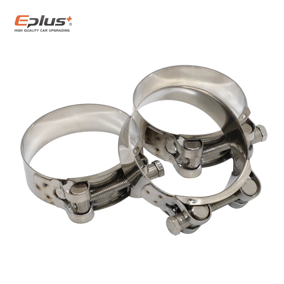 Stainless Steel T Bolt Exhaust Clamp For 32mm Inner Diameter High Strength