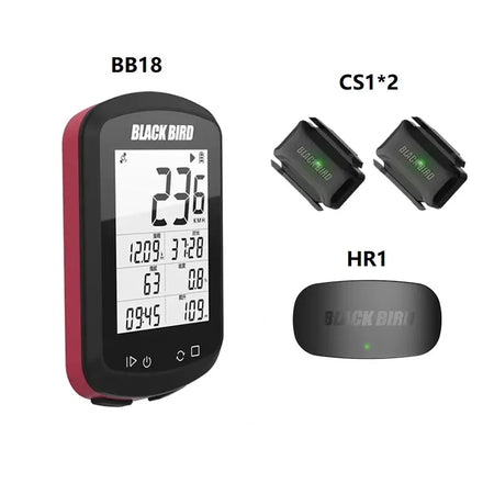 BLACKBIRD GPS Bike Computer BB18 &ndash; Wireless Waterproof Speedometer and Odometer